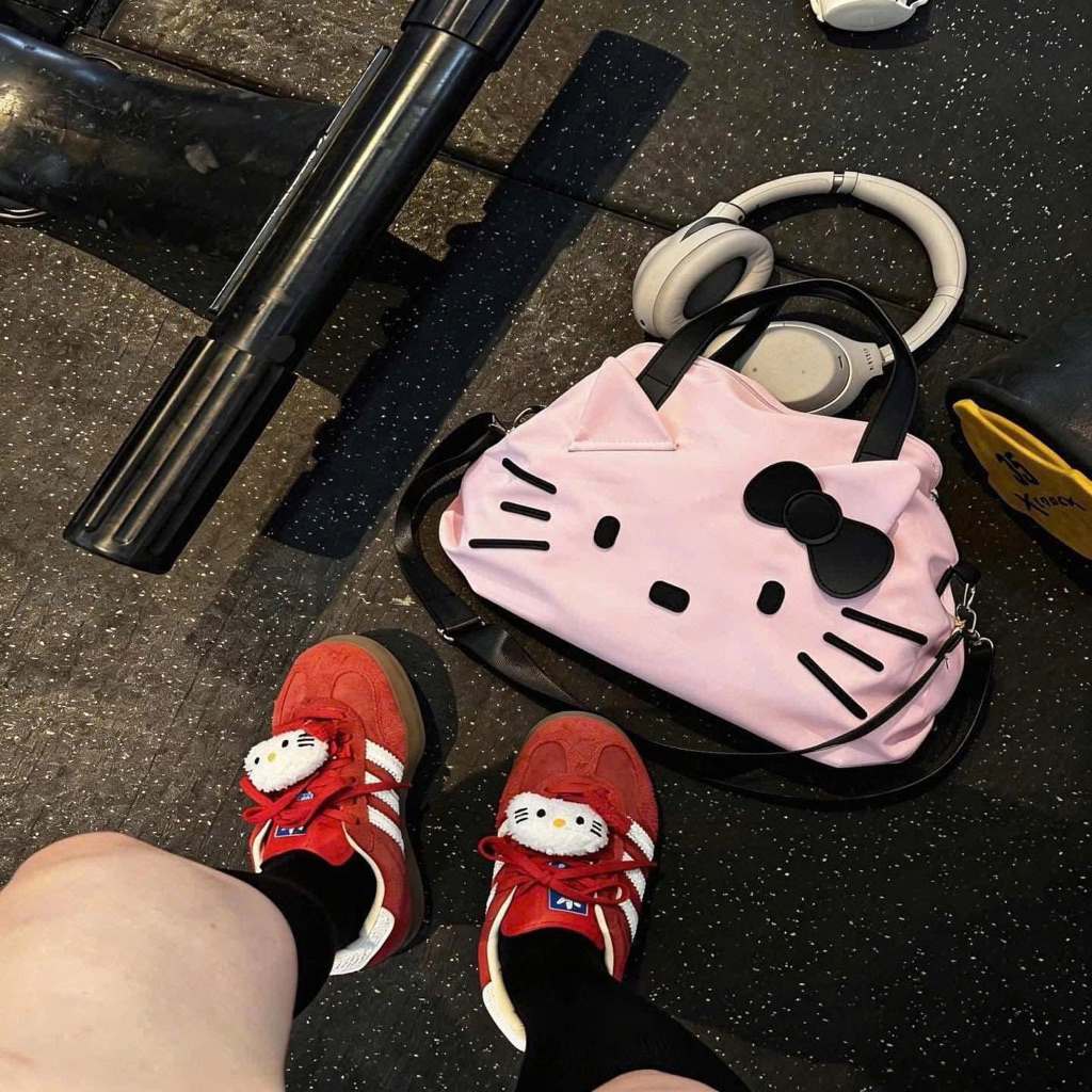 Túi Xách Kitty Form To – Túi Đi Tập, Đi Chơi Siêu Cute Cho Nữ