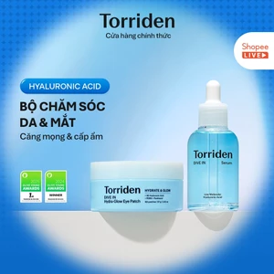 Patch cấp ẩm cho đôi mắt rạng rỡ, 60ea + Serum DIVE IN chứa Hyaluronic Acid, 50ml