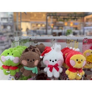[LINE FRIENDS] Túi Minini Giáng Sinh Charm 13cm (Sally Leonard Cony Brown) Minini linefriends Selini