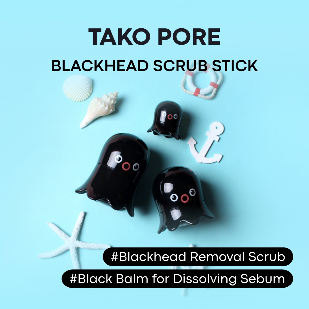 TONYMOLY Thanh scrub làm sạch mụn đầu đen Takopore 10g
