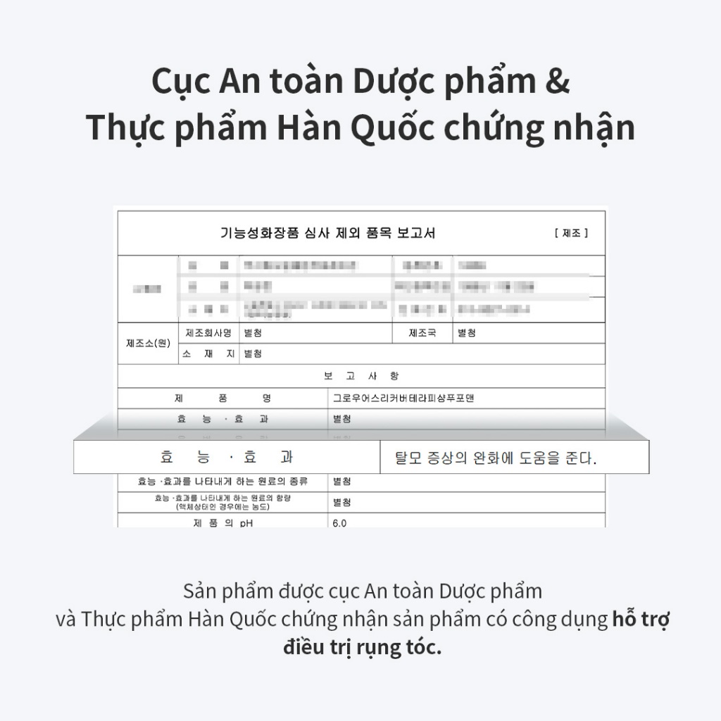 Chất lượng Dầu Gội Phục Hồi Tóc Yếu Tiêu Chuẩn