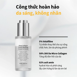[SUNGBOON EDITOR] Kem chống nhăn Deep Collagen Anti-Wrinkle Cream-in-Serum 30ml