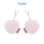 fwee Gương Blush Rose Fur / Fur Mirror Keyring (Blush Rose Color)