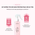 [GROWUS Chính hãng] Xịt dưỡng tóc bổ sung Protein, Collagen phục hồi hư tổn,bảo vệ tóc trước tác động của nhiệt độ cao, nuôi dưỡng mái tóc khỏe mạnh EX GROWUS Damage therapy No wash Treatment EX 250ml — ảnh 2