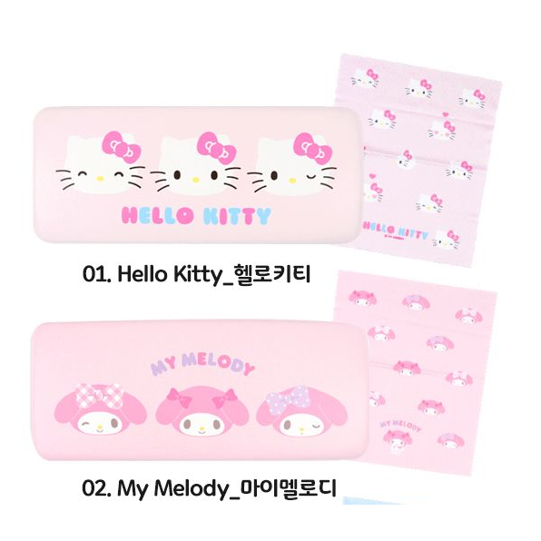 Hộp Đựng Kính Dễ Thương Cho Người Yêu Thích Sanrio với Nhân Vật Kitty, Pochacco, Kuromi và My Melody