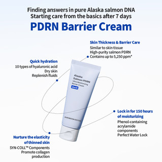 [SUNGBOON EDITOR] Alaska Salmon PDRN Cream 50ml – Kem dưỡng ẩm cấp ẩm, chăm sóc hàng rào da