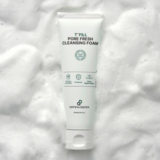 Bọt rửa mặt DIFFER & DEEPER T + FILL Pore Fresh 120ml