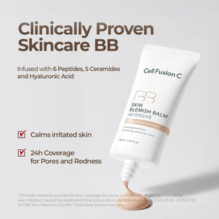 [Cell Fusion C] Skin Blemish Balm Intensive BB Cream 30ml | Phiên bản mới | 3 tông màu