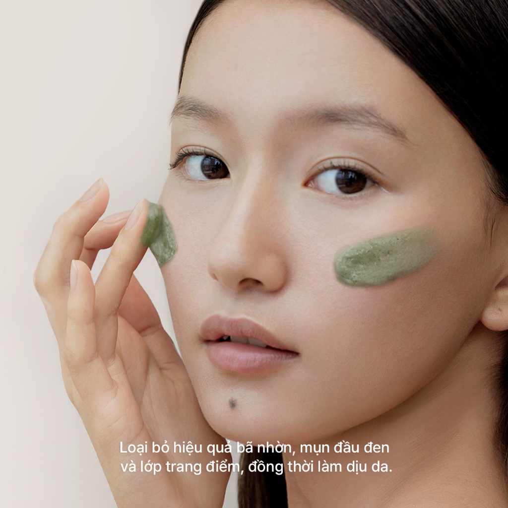 [Arencia] Trà xanh + Sữa rửa bánh gạo lỗ chân lông sâu LHA 150ml