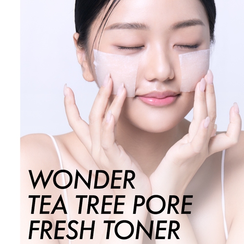 TONYMOLY Wonder Tea Tree Pore Fresh Toner Làm sạch lỗ chân lông, PHA dịu nhẹ