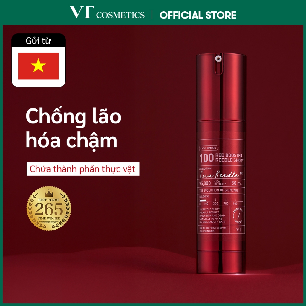[VT] Red Booster Reedle Shot Chăm Sóc Lão Hóa Chậm & Nuôi Dưỡng Da – Cửa Hàng Chính Hãng