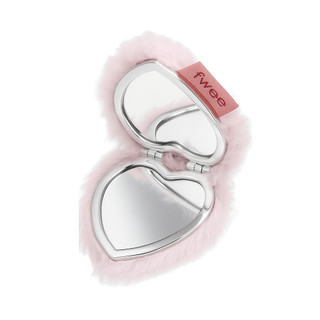 (GWP) fwee Gương Blush Rose Fur / Fur Mirror Keyring (Blush Rose Color)