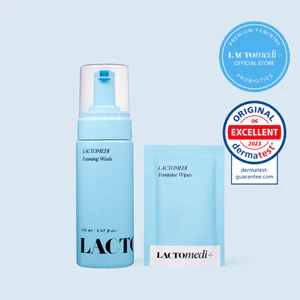 BỌT VỆ SINH PHỤ NỮ 150ml + KHĂN VỆ SINH PHỤ NỮ [1 hộp] (SET)