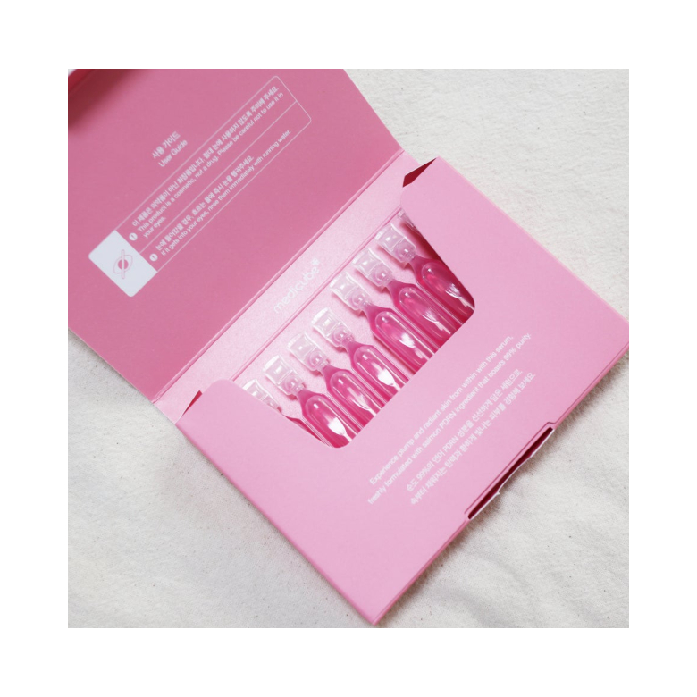 Serum One Day MEDICUBE PDRN Pink (1 Hộp = 1.5mlx10 Miếng)