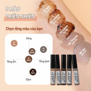 NATURAL SHINE Tạo Khối Dạng Lỏng Dưỡng Ẩm Cao Cấp 5ml