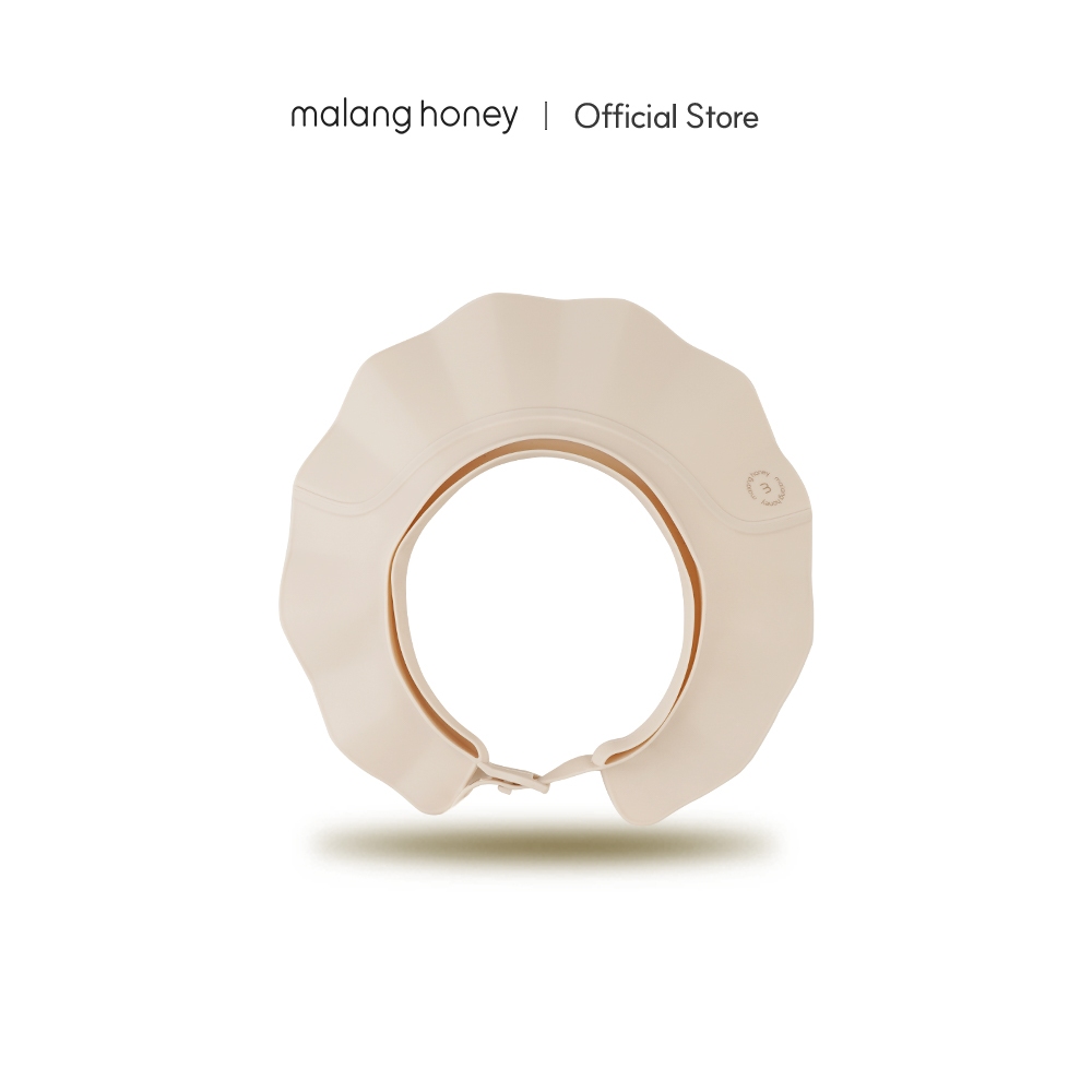 [Malang Honey] Mũ gội đầu cho bé/Mũ tắm trẻ sơ sinh chất liệu an toàn dễ điều chỉnh bảo vệ 2 lớp Chắn Nước Vào Mắt Chống Nước Vào Tai Nón Tắm Cho Bé Có 2 màu lựa chọn mũ gội đầu