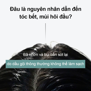 [GROWUS Chính hãng] Dầu gội muối biển hỗ trợ làm sạch gàu, bã nhờn, da đầu thông thoáng, tóc tơi GROWUS Seasalt Therapy Shampoo 500ml