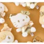 Túi búp bê trái tim vàng Sanrio Characters quyến rũ 13cm