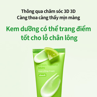 [SUNGBOON EDITOR] Kem nâng lỗ chân lông Green Tomato NMN 50ml