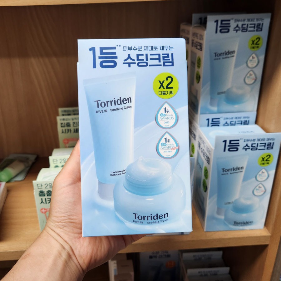 OLIVE YOUNG EDITION [100ml x 2 EA] Kem dưỡng ẩm axit Hyaluronic phân tử thấp (Chăm sóc da Hàn Quốc, Làm đẹp Hàn Quốc, Làm đẹp K-Beauty)