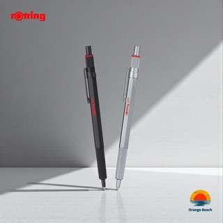 rOtring 600 But Bi/Den Bac 2 Mau/Than Dong Thau Luc Giac Nguyen Khoi/Tay Cam Knurl/Nhat Ban