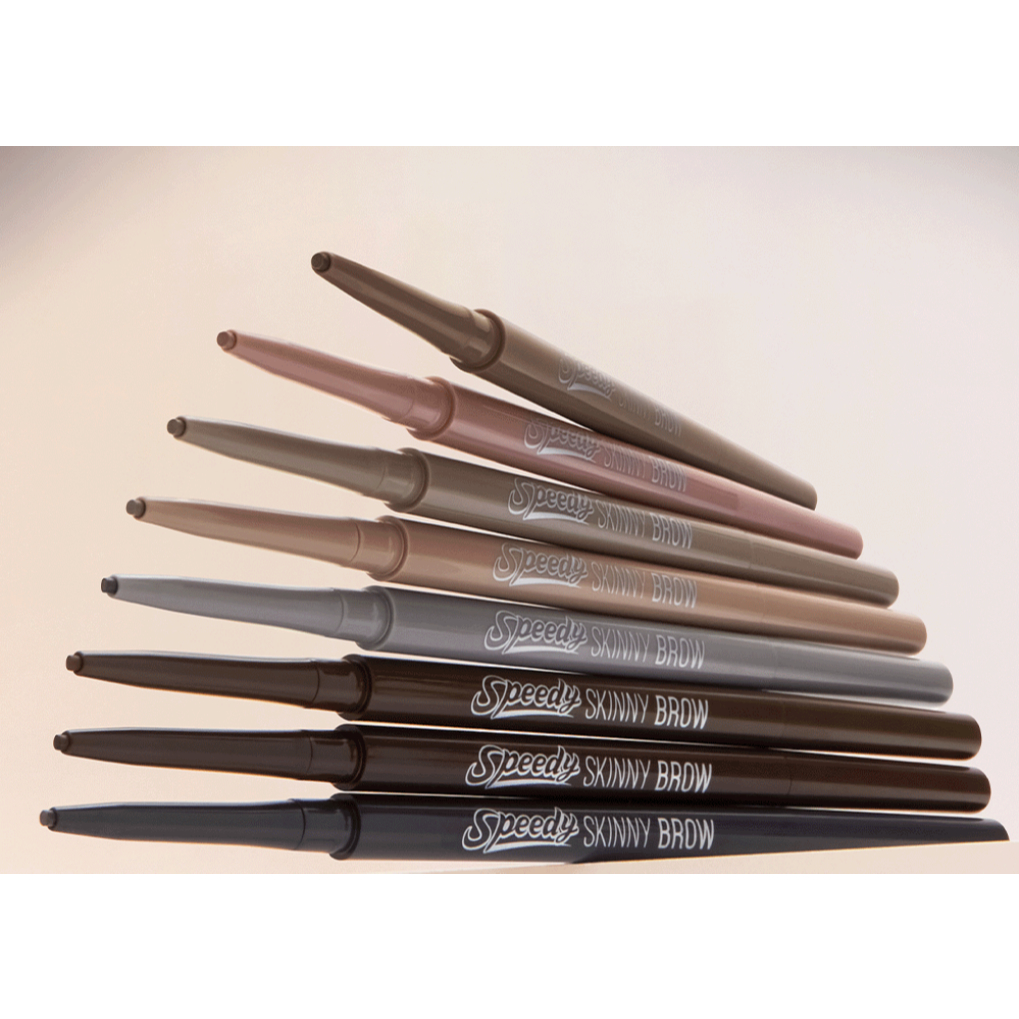 [Peripera] Bút chì Skinny Brow Speedy (8 màu) | Công thức cứng mỏng 1,5mm Chống nhòe Lông mày Trang điểm Hàn Quốc K-Beauty