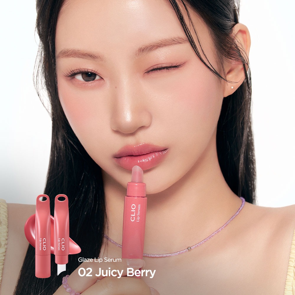 [CLIO - MỚI] SERUM GLAZE LIP - Dưỡng ẩm & màu sắc tự nhiên phù hợp makeup nhẹ nhàng hằng hằng - 4 màu