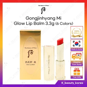 [The history of Whoo] Son dưỡng môi Gongjinhyang Mi Glow Lip Balm 3.3g [HÀN QUỐC] THE WHOO