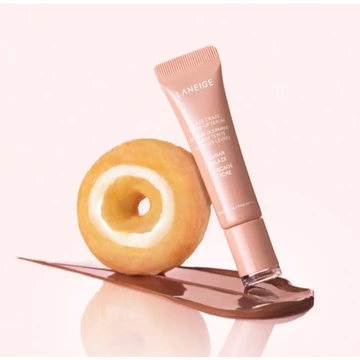 LANEIGE Donut Lip Serum 3g / Chăm sóc môi bóng / Dưỡng ẩm môi phát sáng