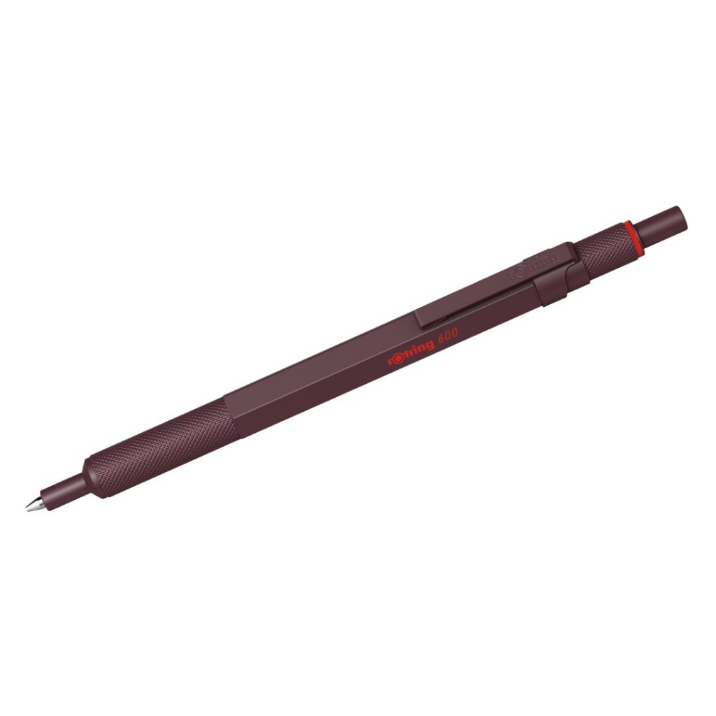 rOtring 600 But Bi/Dark Stone Choco Truffle 2 Mau/Than Dong Thau Luc Giac/Knurl/Nhat Ban
