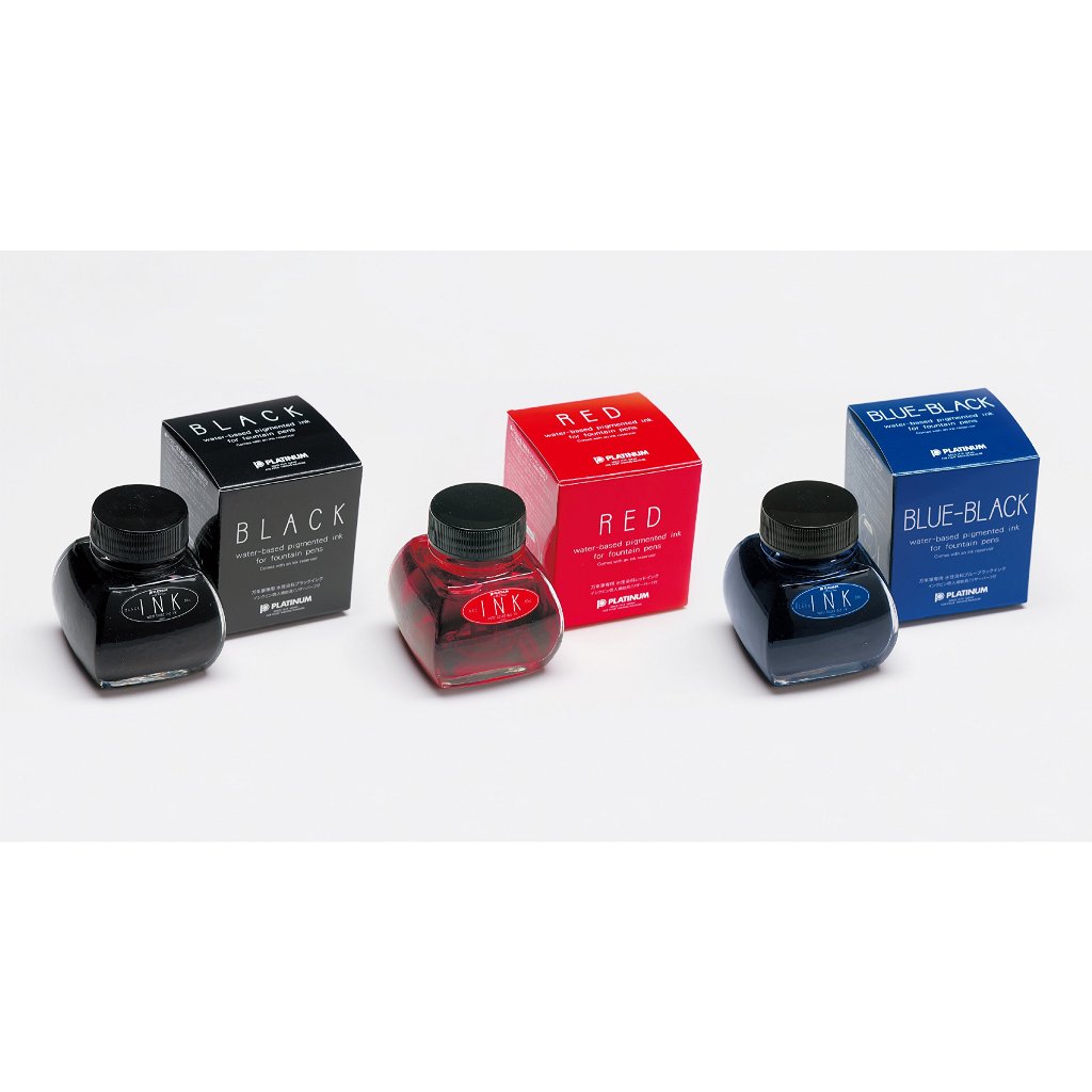 Platinum INK-1200 Muc Binh But May/60ml/Muc Nhuom/Co Binh Chua/3 Mau/San Xuat Nhat Ban