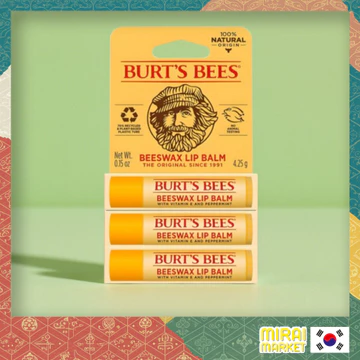 Son dưỡng môi dưỡng ẩm Burt 's Bees 4.25g X 3 chiếc