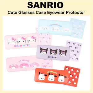 Hộp Đựng Kính Dễ Thương Cho Người Yêu Thích Sanrio với Nhân Vật Kitty, Pochacco, Kuromi và My Melody