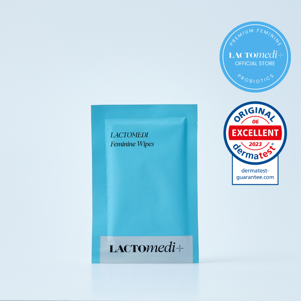 [Lactomedi Official] KHĂN VỆ SINH PHỤ NỮ | KHĂN CHĂM SÓC VÙNG KÍN TỨC THỜI | KHĂN DÙNG 1 LẦN | 2 Hộp x 15 Gói