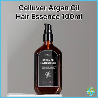 [Celluver] Tinh Dầu Dưỡng Tóc Argan 100ml | Serum Dưỡng Mượt Giảm Xơ Rối | Phục Hồi Tóc Hư Tổn | Không Bết Dính