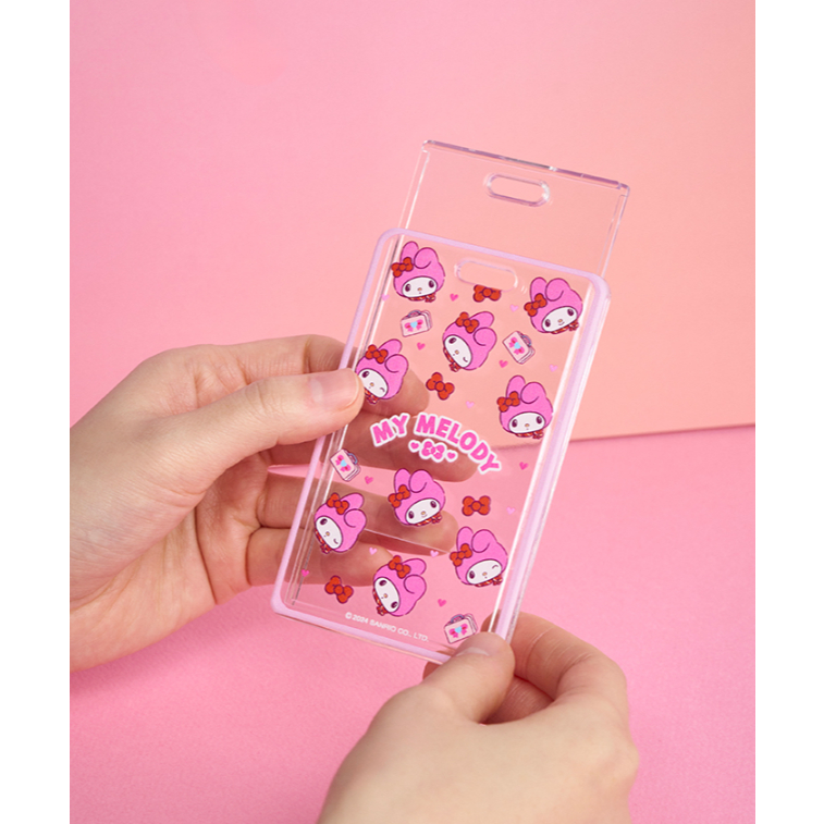 [SANRIO] JEJU AIR x SANRIO Nhân Vật Cuộn Thẻ Hộp Đựng kitty Phi Hành Đoàn Thuyền Trưởng Kurtomi cinnamoroll