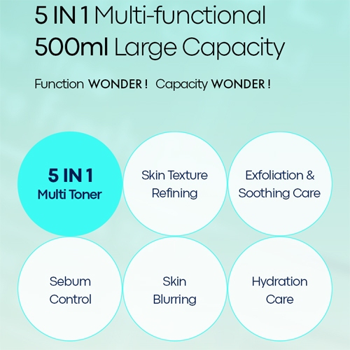 TONYMOLY Wonder Tea Tree Pore Fresh Toner Làm sạch lỗ chân lông, PHA dịu nhẹ