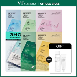 Mặt nạ Hydrogel Reedle Shot 4 bộ 6 loại (Tổng cộng 24 chiếc) Collagen, Centella Asiatica, Retinol, Vitamin, Hyaluronic Acid, PDRN Gel Mask [Flagship chính thức]