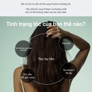 [GROWUS Chính hãng] Kem dưỡng tóc thế hệ mới tảo bẹ, khoáng chất kết cẩu mỏng nhẹ dễ thấm, không cần gội lại GROWUS Algae Therapy Mineral No-Wash Treatment 150ml