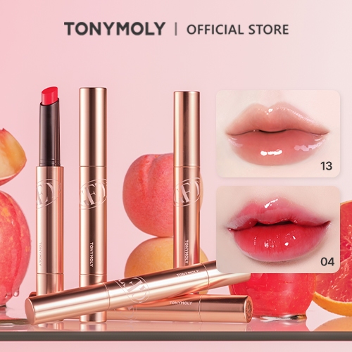 TONYMOLY Son dưỡng bóng Get It Tint Glaze Lip Balm Gloss 1.8g Căng mọng