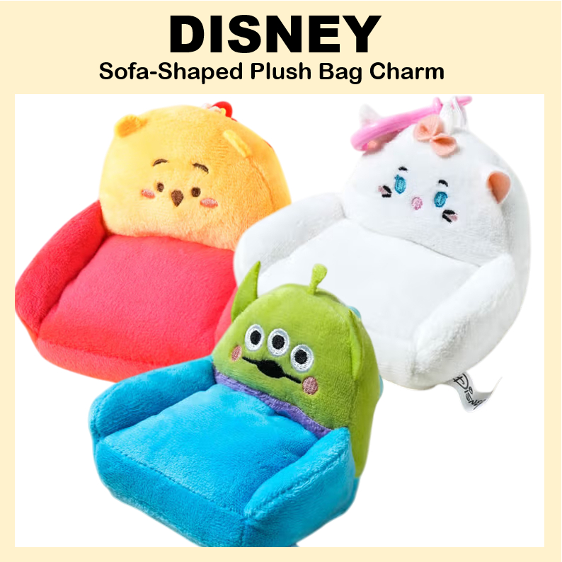 [DISNEY] Túi sang trọng hình ghế Sofa quyến rũ Winnie the Pooh / Marie / Alien (Câu chuyện đồ chơi)