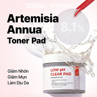 Pad Toner Artemisia Low pH Ngừa Mụn Làm Dịu Da Tẩy Tế Bào Chết (75 Miếng) Hàn Quốc ENCA