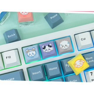 Móc khóa LED Keycap Mini Chiikawa Friends