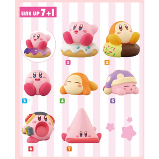 [Xác thực] Bandai Kirby Friends Series5 Donut Kirby Hình Búp bê đích thực phiên bản Hàn Quốc