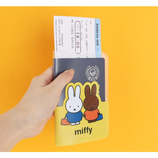 [MIFFY] Hộp đựng hộ chiếu Friends – Miffy & Melanie