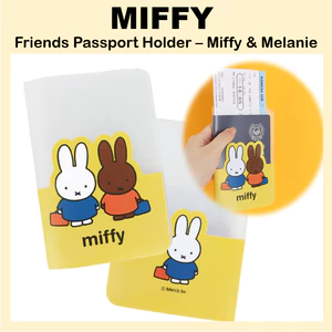 Hộp đựng hộ chiếu Friends – Miffy & Melanie