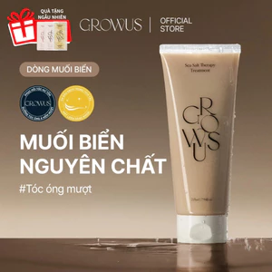 Tẩy tế bào chết da đầu muối biển giảm gàu nhờn, làm mát da đầu, tóc tơi, khoáng chất cung cấp dưỡng chất cho tóc và da đầu GROWUS Sea Salt Therapy Scalp Scaler 30g / 120g / 250g