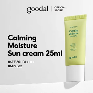 Heartleaf (Houttuynia Cordata) Kem chống nắng làm dịu độ ẩm SPF 50 + PA + + +, Kem chống nắng nhẹ hàng ngày, Kem dưỡng ẩm, Kem chống nắng làm dịu, UVA, Bảo vệ tia UVB