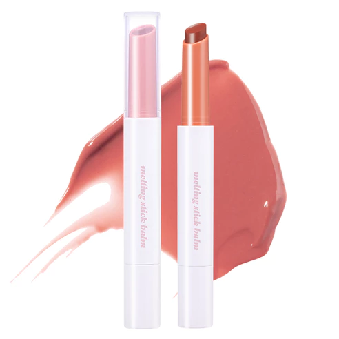 MERZY More Shine Melting Stick Balm 2g / 5 Màu / Son dưỡng môi MLBB bóng / Dưỡng ẩm hàng ngày Chăm sóc môi