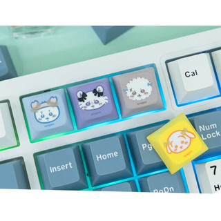 Móc khóa LED Keycap Mini Chiikawa Friends